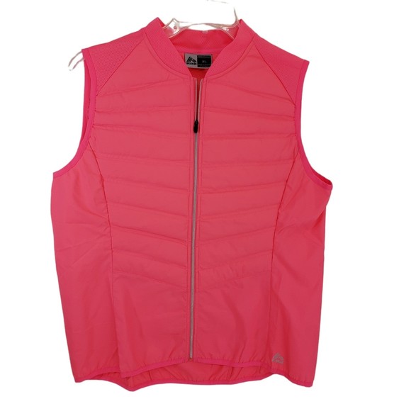 RBX Jackets & Blazers - RBX Hot Pink Lightweight Vest, Size XL, Zipper Front, Back Pocket